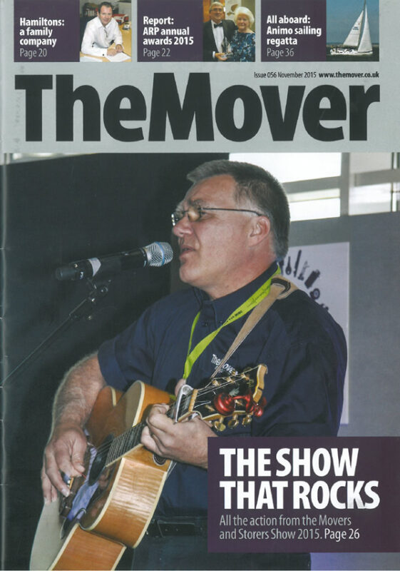The Mover cover, November 2015