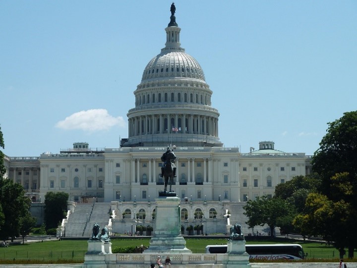 Removals to Washington – the Capitol building 